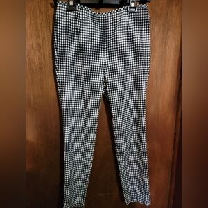 Tommy Hilfiger Black and White Check Pants